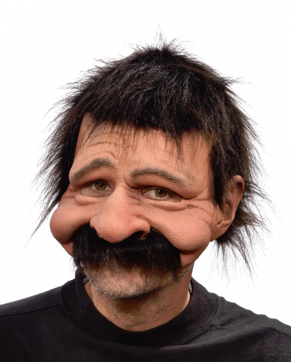 Bild von Onkel Bobby Halbmaske als Kostümaccessoire ✓