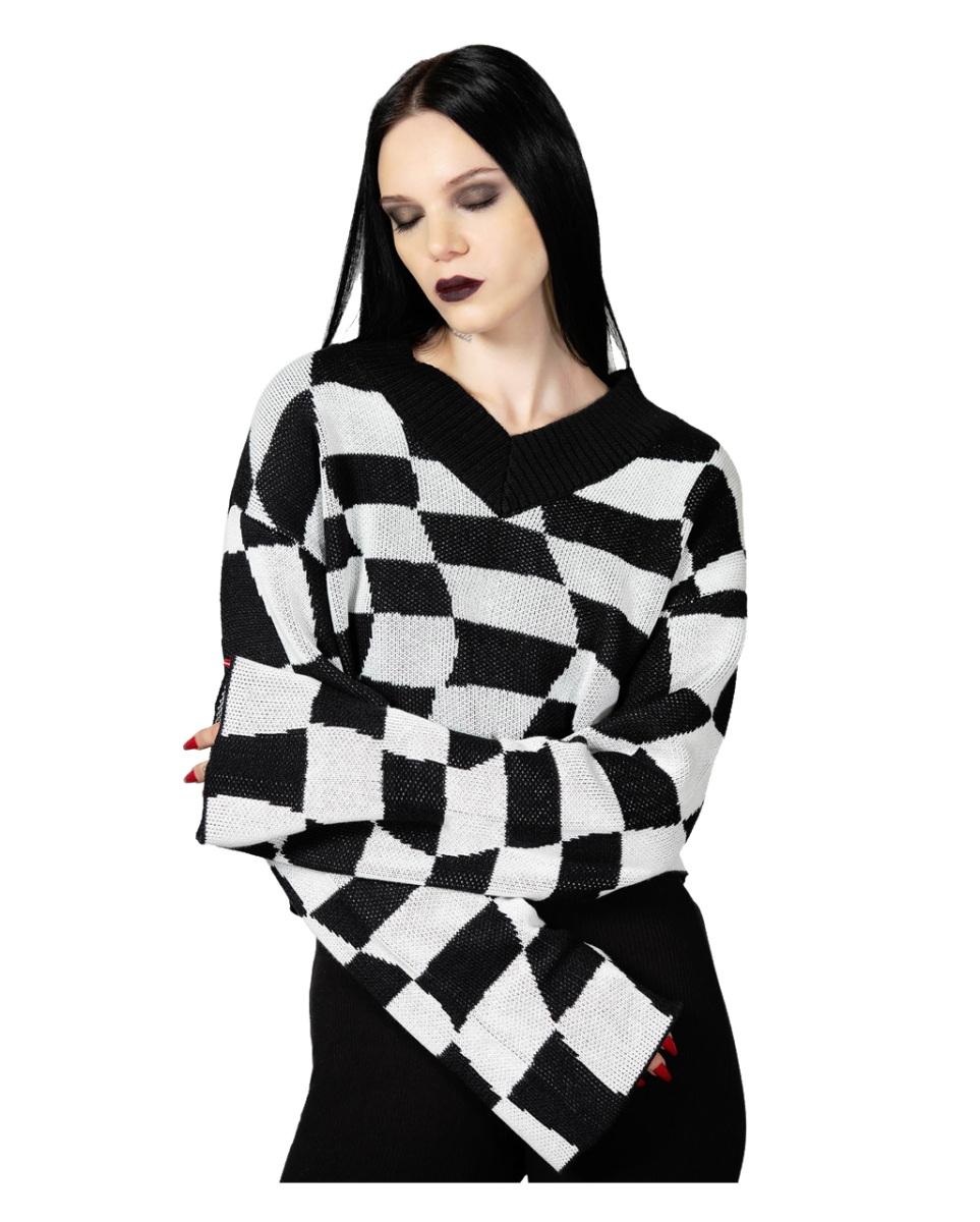 Bild von KILLSTAR Wicked Games Strick Pullover L