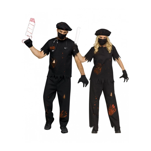 Bild von Deadly Horror Chirurg Unisex Kostüm für Halloween