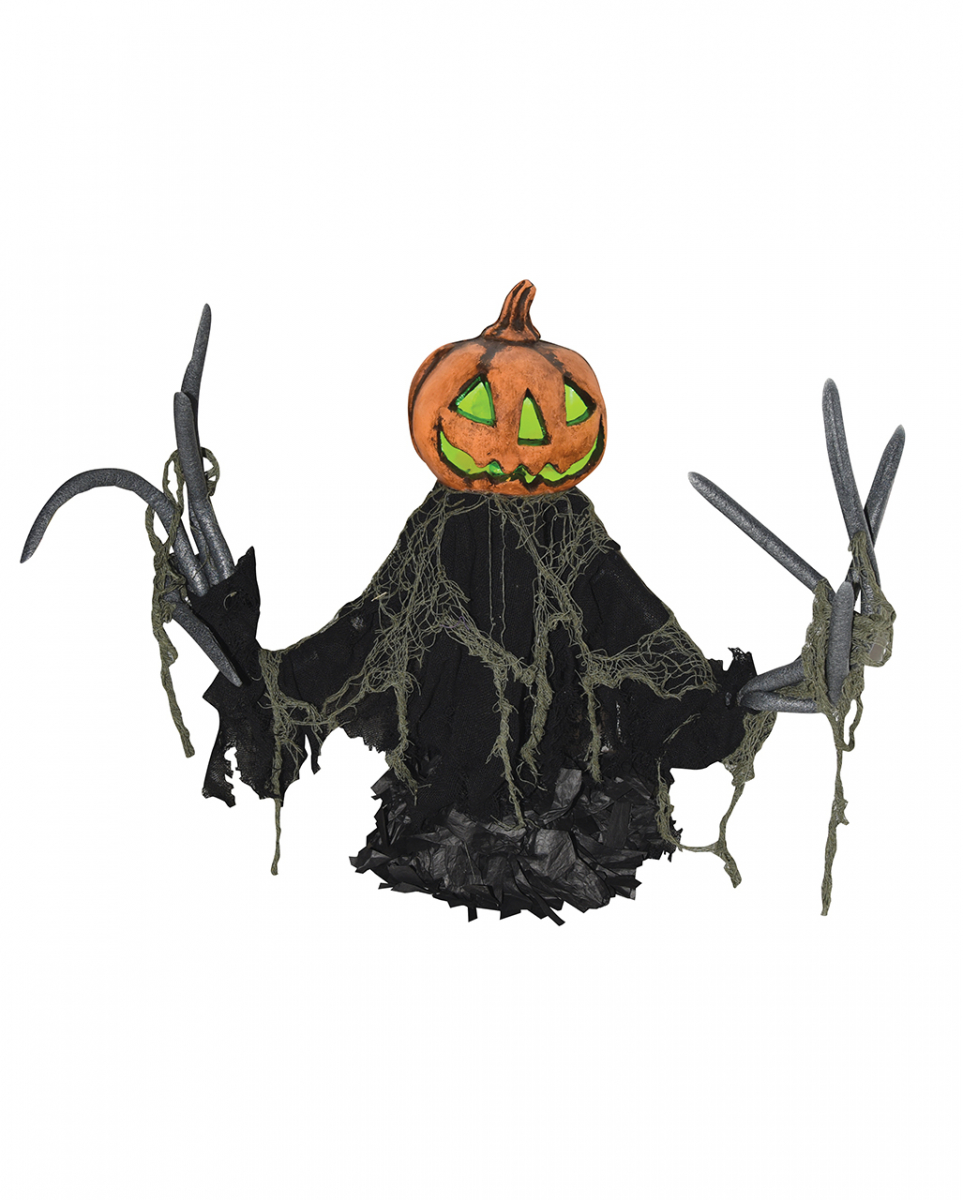 Bild von Horror-Shop Dekoobjekt Fetzen Kürbis Groundbreaker Animatronic