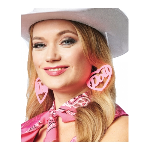 Bild von Pinke Doll Ohrringe – Verspielt und Auffällig