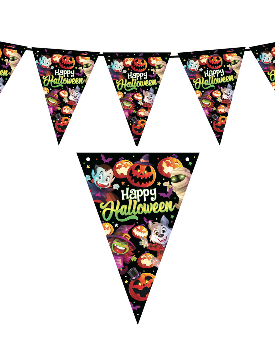 Bild von Horror-Shop Hängedekoration Kleine Monster Halloween Girlande