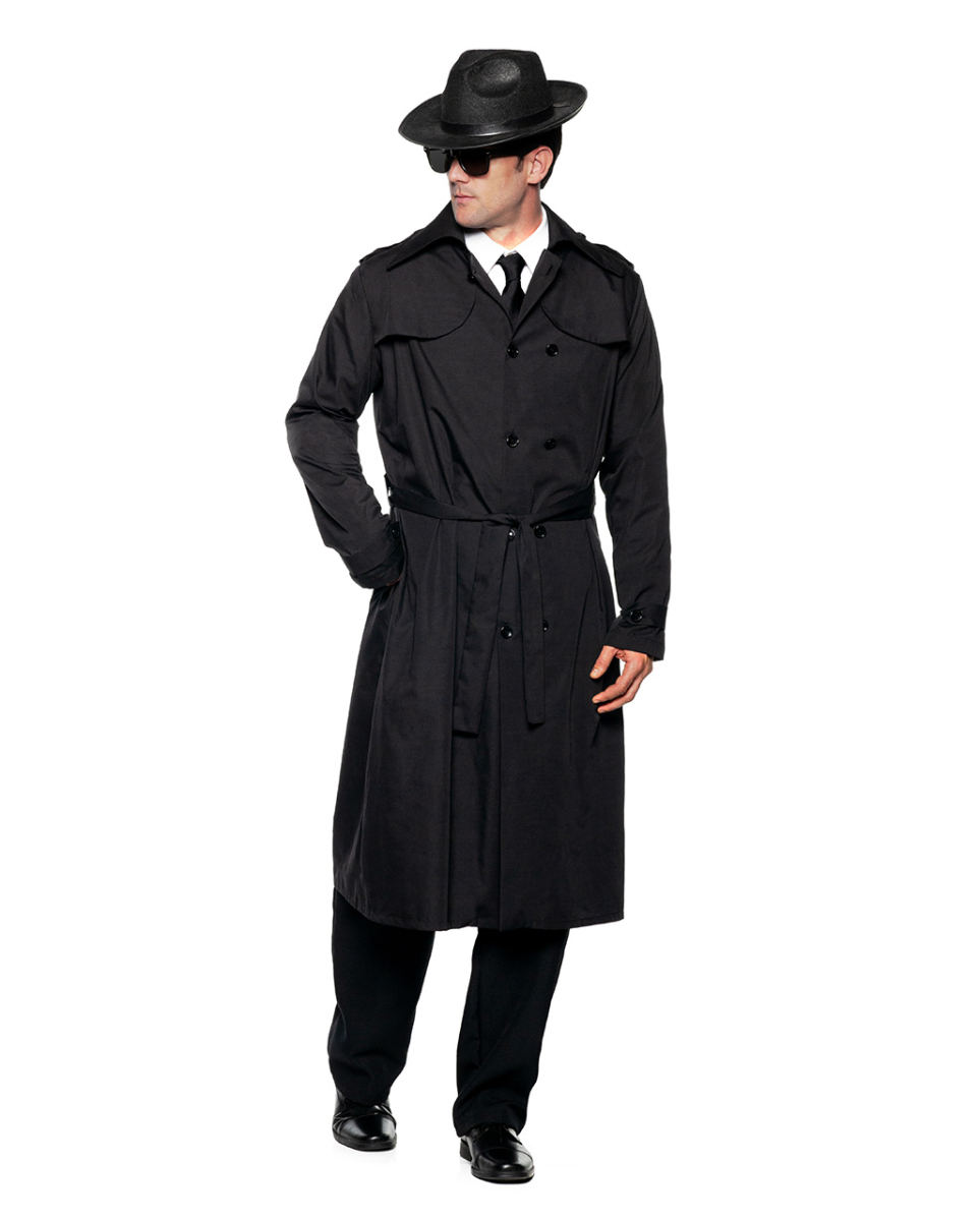 Bild von Spion Trench Coat Herrenkostüm XXL