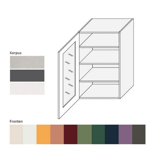 Bild von Feldmann-Wohnen Klapphängeschrank Tivoli (1-St) 60cm – Eleganz für Ihre Küche