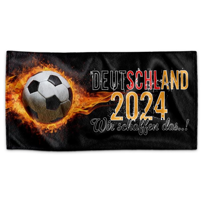 Bild von Fan Handtuch zur Fußball EM 2024 - 100 x 50 cm