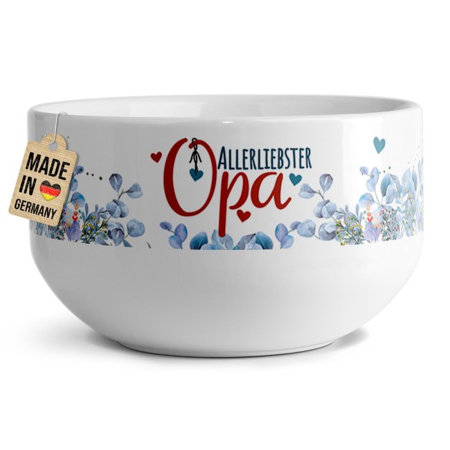 Bild von Müslischale - Allerliebster Opa - 500 ml