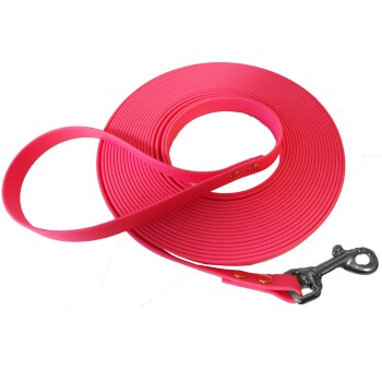 Bild von bio-leine 25-35 kg Schleppleine Biothane leuchtendes rosa 20 m