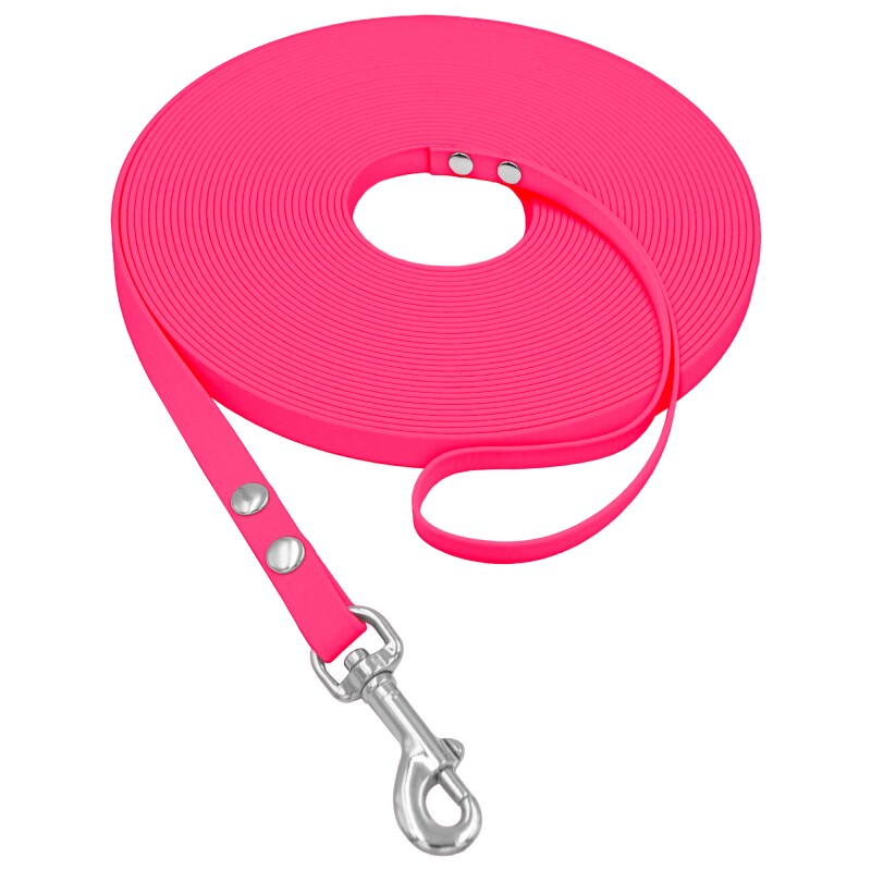 Bild von bio-leine bis 8kg für Minis Schleppleine leuchtendes rosa 3 m