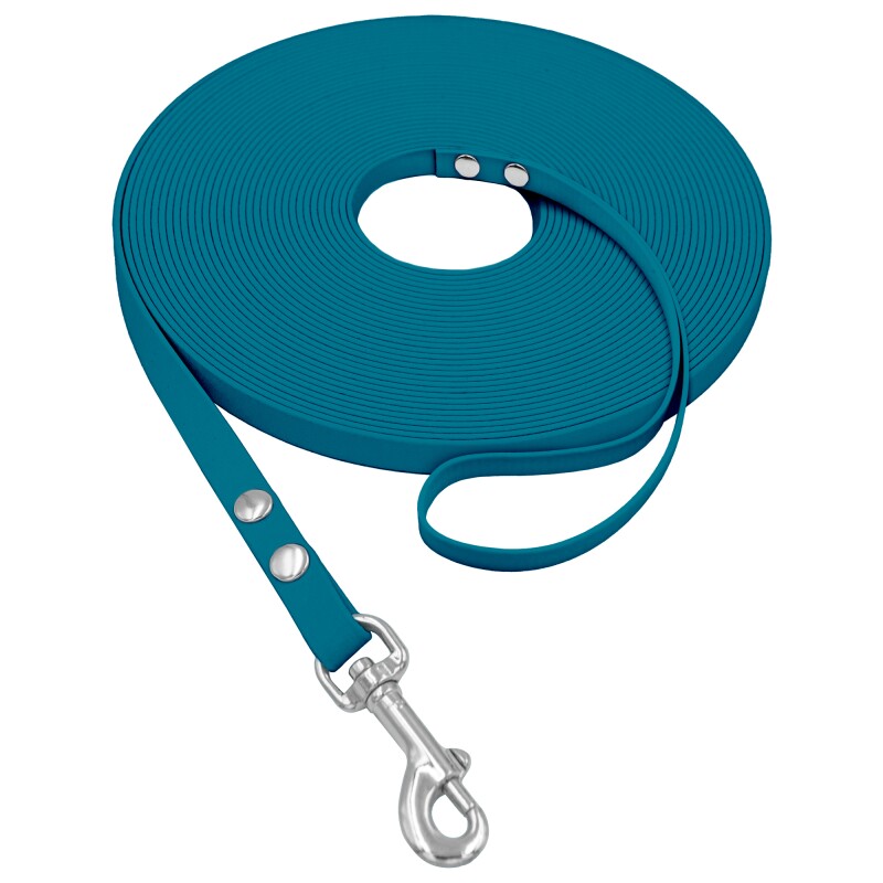 Bild von bio-leine bis 8kg für Minis Schleppleine helles stahlblau 3 m