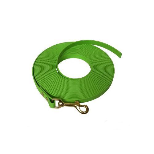Bild von Bio-Leine 15-25 kg Biothane Schleppleine frühlingsgrün 7,5 m