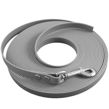 Bild von bio-leine 15-25 kg Biothane Schleppleine urban grau 20 m