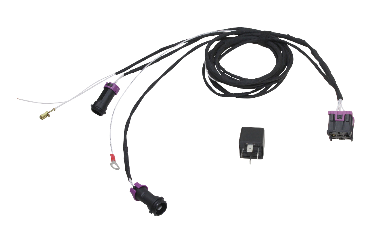 Bild von Original Kufatec Kabelsatz Kabelbaum Adapter Kabel Nebelscheinwerfer (NSW) + Relais für Audi 100 C4