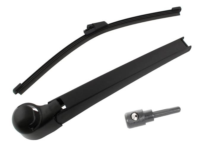 Bild von Scheibenwischer Heckwischer Wirscherarm Abdekkappe Spritzdüse Düse SET für VW Passat B6 Variant 05-10 / Passat B7 Variant 10-15