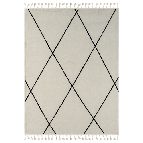 Bild von My Flair Teppich »Moroccan Fascination«, rechteckig, Polypropylen (PP), weiß - weiss
