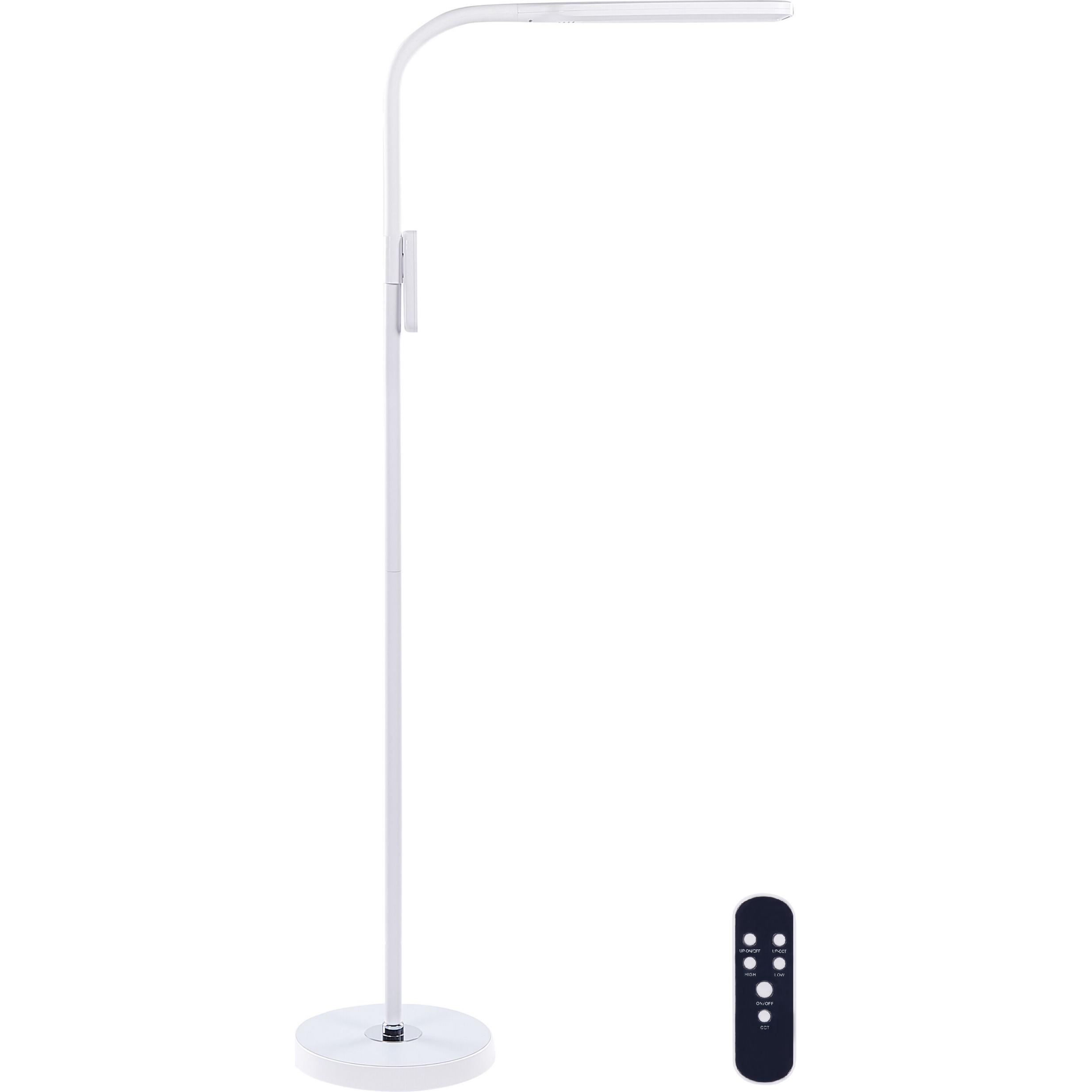 Bild von Beliani, Stehlampe, Stehleuchte LED Weiss ARIES (470 lm)