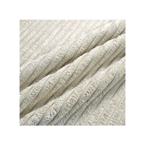 Bild von Stofferia Stoff Polsterstoff Teflon Extra Breitcord Coimbra Ecru, Breite 140 cm, Meterware