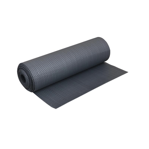 Bild von Sichtschutz in Rattanoptik anthrazit – 80x1000 cm für stilvolle Privatsphäre