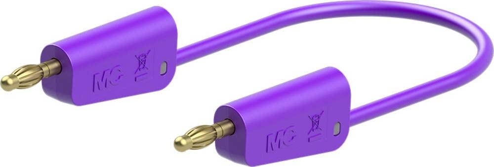 Bild von Stäubli, Messleitung, LK-4A-S25 Messleitung ( - ) 100 cm Violett 1 St.