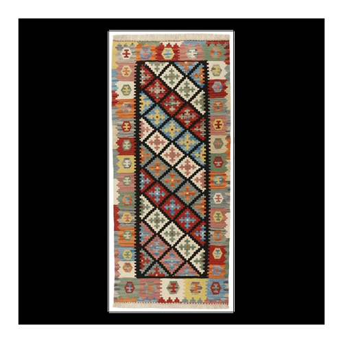 Bild von Wohnando Teppich MY-RUG: Traditioneller persischer Kelim im modern Praktischen Format