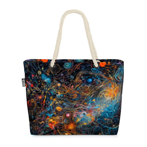 Bild von VOID Strandtasche - Weltall Design für kreative Ausflüge