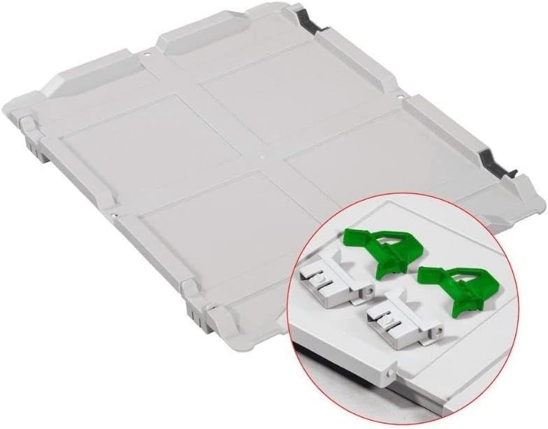 Bild von PROREGAL SuperSparSet 10x Eurobox NextGen Grip mit Deckel & grünen Verschlüssen | HxBxT 22x40x60cm | 44 Liter | Griffe offen | Verstärkter Boden | Eurobehälter Transportbox Transportbehälter