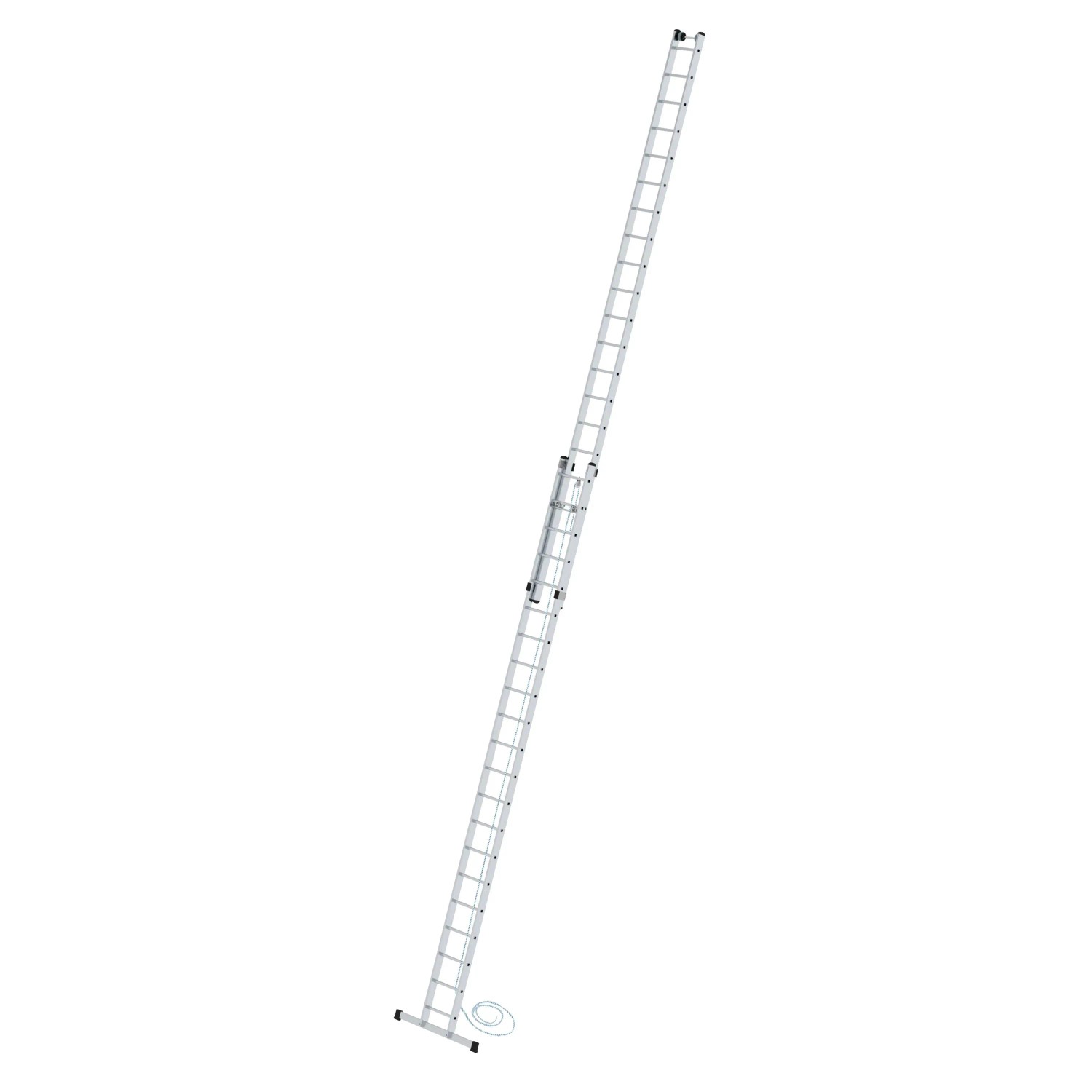 Bild von PROREGAL Sprossen-Seilzugleiter mit Standard-Traverse 2 x 21 Sprossen