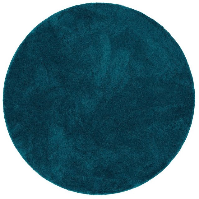 Bild von Pergamon Hochflor-Teppich Hochflor Super Soft Teppich Silky Rund, Rund, Höhe: 30 mm