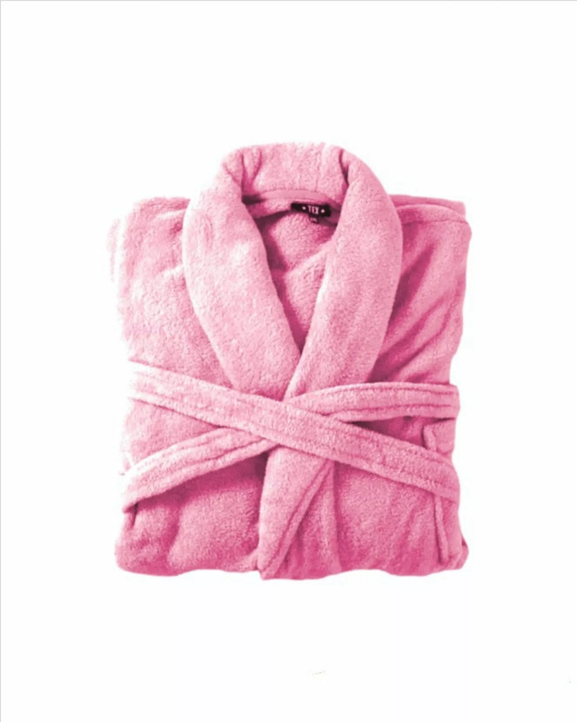 Bild von VewoTex Bademantel Bademantel flauschig » Saunamantel in Teddy-Plüsch Qualität, 100cm, Polyester, Taschen, Gürtel, » leichter/dünner Morgenmantel 100 cm lang » unisex