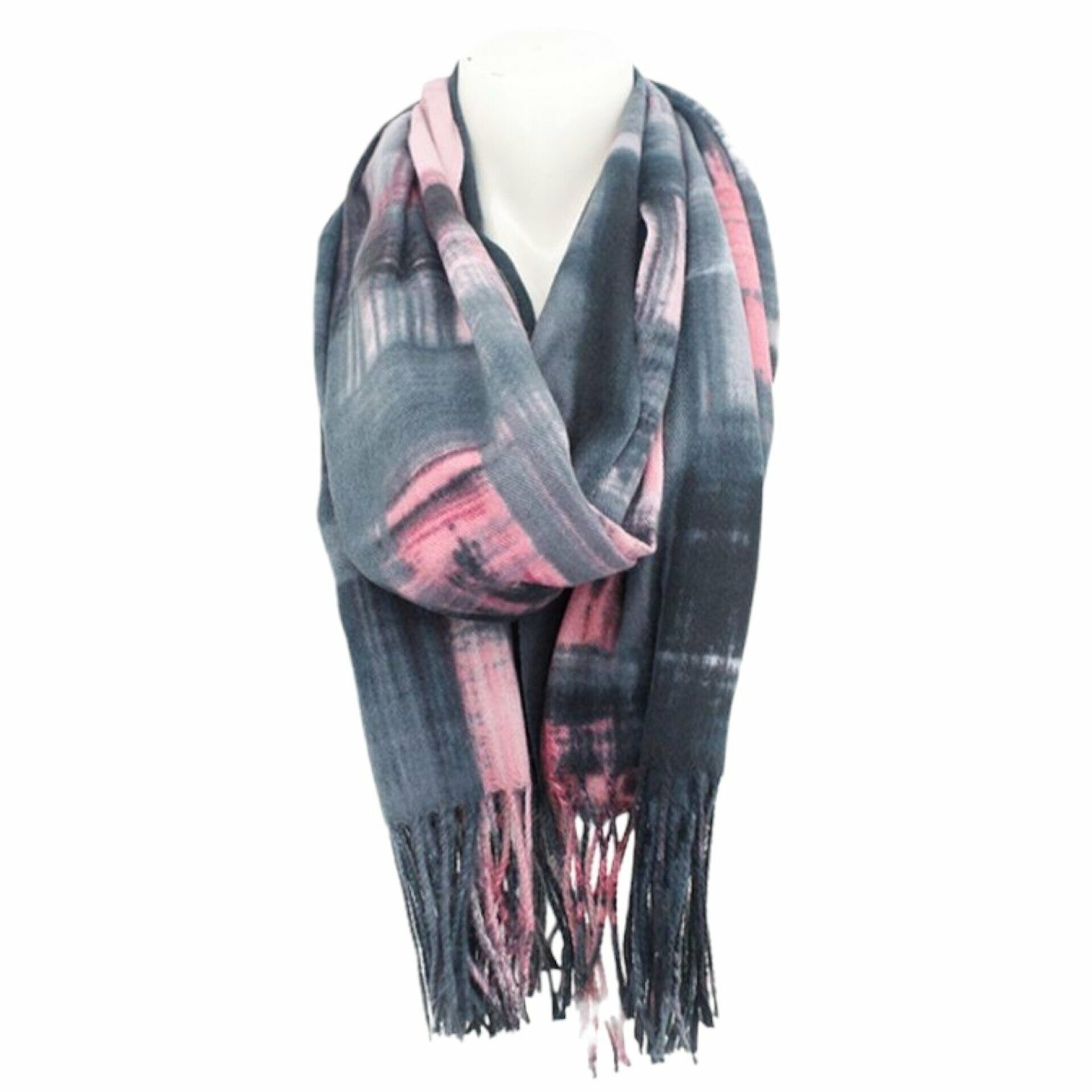 Bild von Antonio Schal Winter Damen Schal Soft Cashmera » Winterschal Picasso, (Kein Set, 1-St. EInzeln), » Fransenschal » Damenschal 180 x 70 cm
