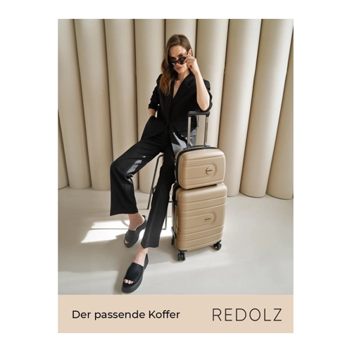 Bild von Redolz Trolleyset Essentials 11, 3-teiliges Hartschalen Koffer-Set