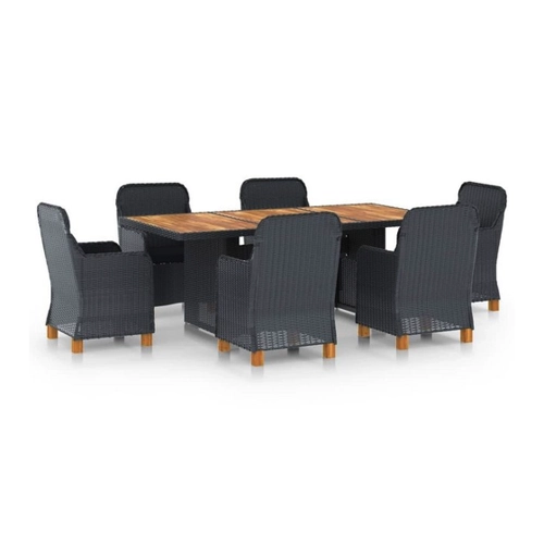 Bild von Elegante Furnicato Garten-Essgruppe 7-tlg. für jeden Außenbereich