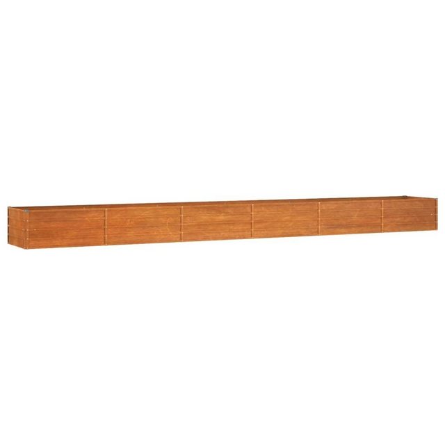 Bild von furnicato Hochbeet Rostig 600x80x45 cm Cortenstahl