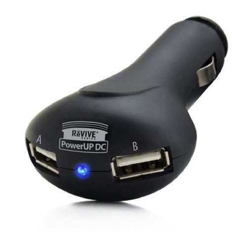 Bild von Auto PowerUP DC Dual USB Autoladegerät Schnellladegerät 2.1A