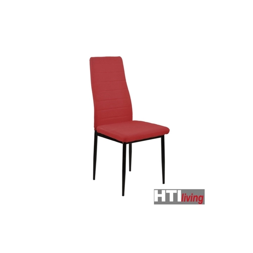 Bild von HTI-Living Esszimmerstuhl 4er Set Memphis Rot