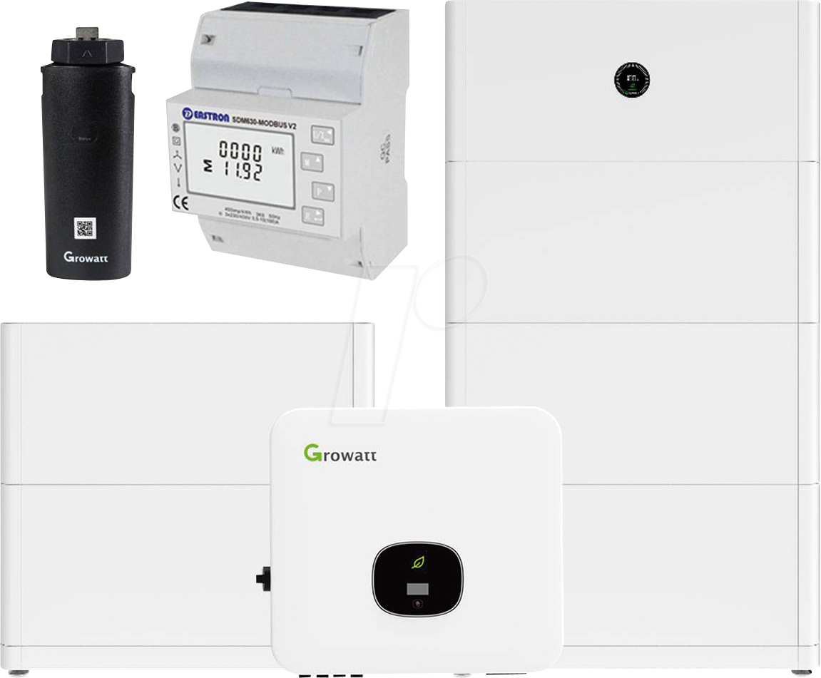 Bild von GW 9KTL 25000SET - Growatt MOD 9KTL3-XH2 9 kW + 25 kWh Speicher
