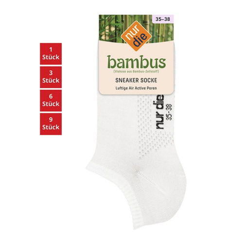 Bild von Nur Die Bambus Sneakersocken für Damen
