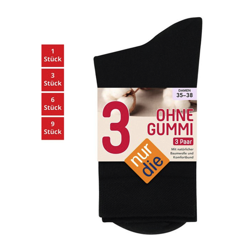Bild von NUR DIE Freizeitsocken Ohne Gummi Damen