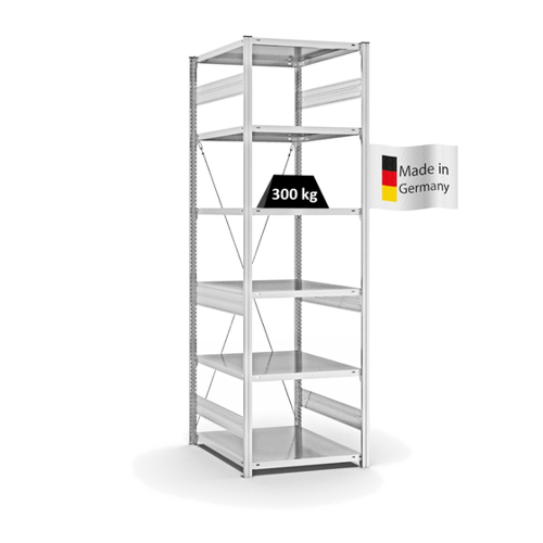 Bild von PROREGAL Fachbodenregal Stecksystem T-Profil Heavy-Duty – Flexibles Lagerregalsystem