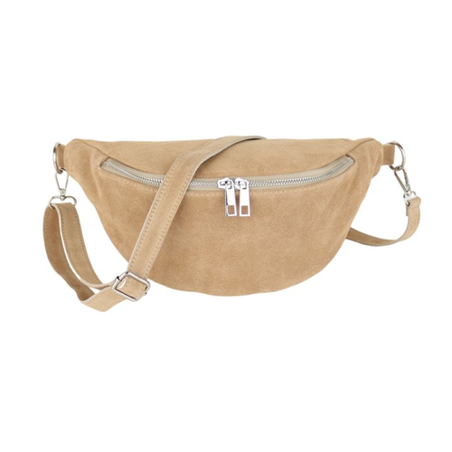 Bild von MIRROSI Bauchtasche Damen aus Wildleder – Stilvoll für jeden Anlass