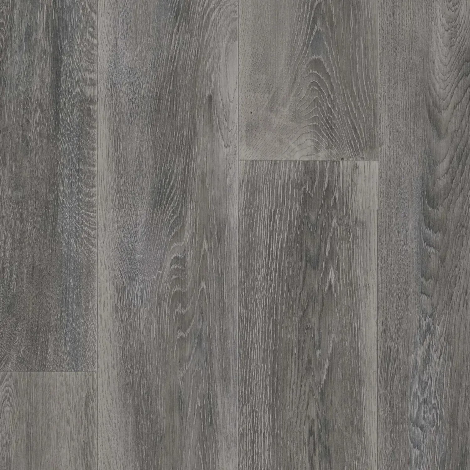 Bild von BRICOFLOR CV Belag Holzoptik Dunkel-Grau PVC Boden Meterware mit Vliesrücken 200cm x 750cm