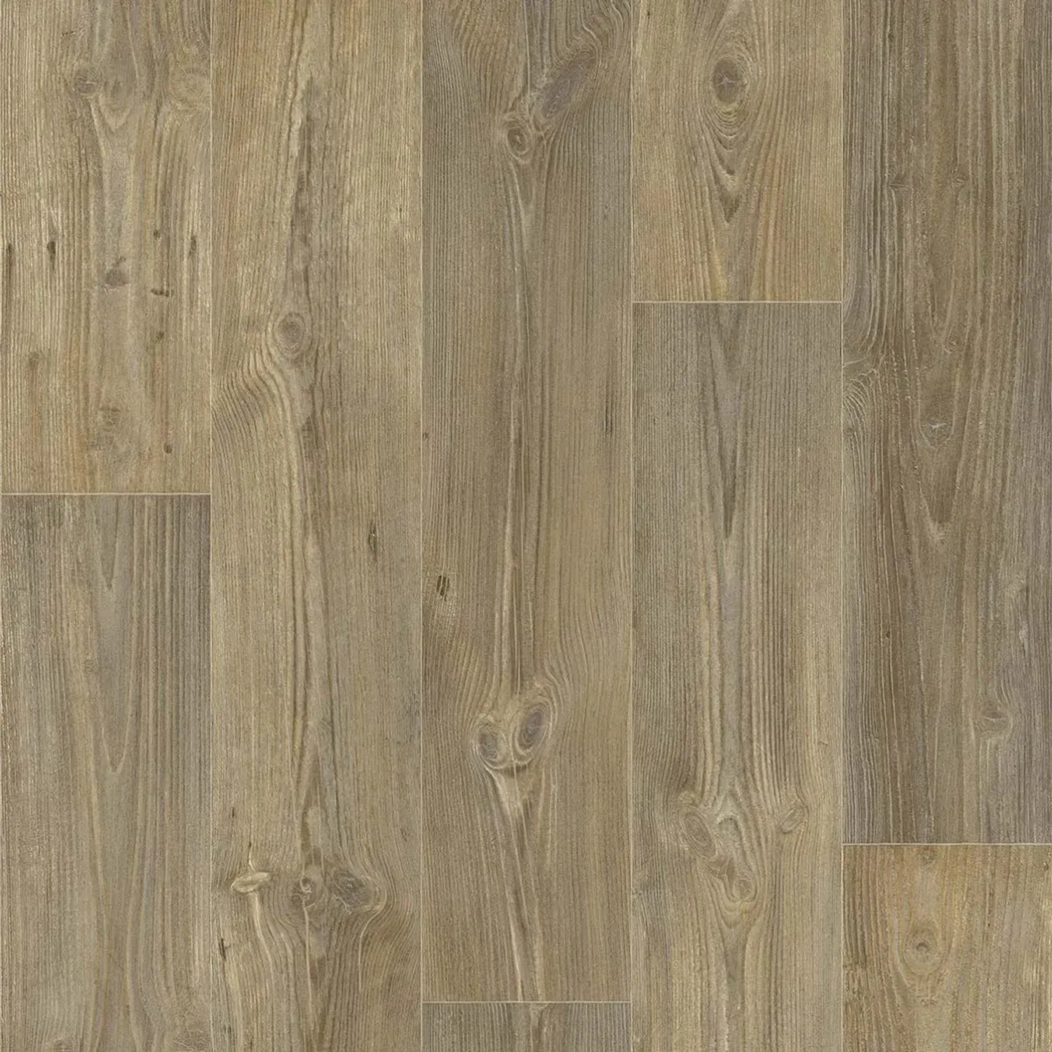 Bild von BRICOFLOR Vinylboden Meterware Holzoptik Rustikal PVC Boden in Eichenoptik 400cm x 400cm