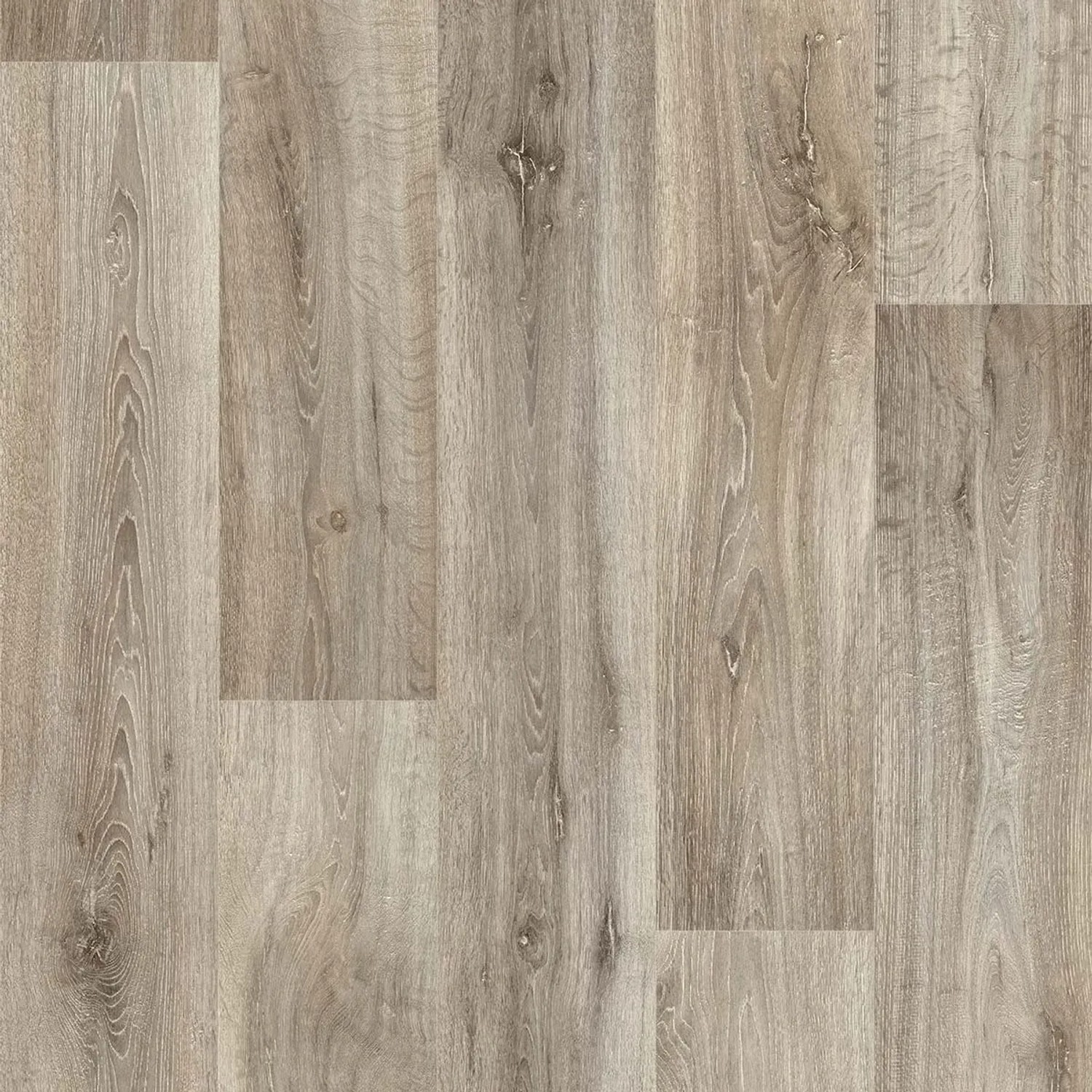 Bild von BRICOFLOR PVC Bodenbelag Meterware Dunkel-Grau CV Belag Holzoptik Anthrazit 300cm x 300cm