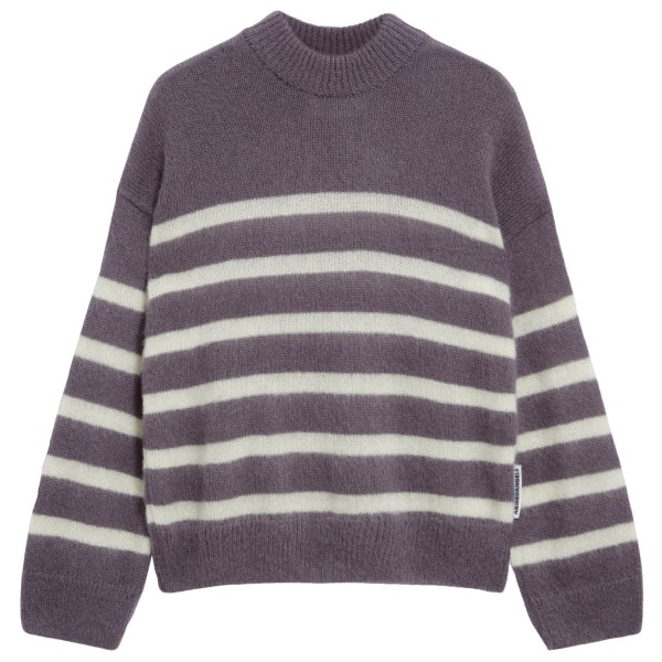 Bild von ARMEDANGELS - Women's Gwyneiraa Stripes - Wollpullover Gr XL grau/lila