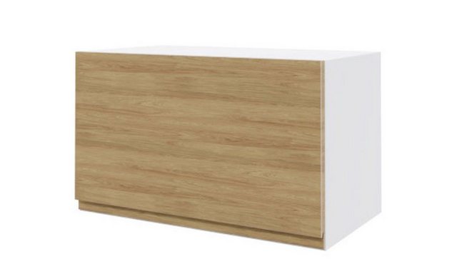 Bild von Feldmann-Wohnen Klapphängeschrank Arezzo (1-St) 60cm Front- und Korpusfarbe wählbar grifflos mit Hochklappe