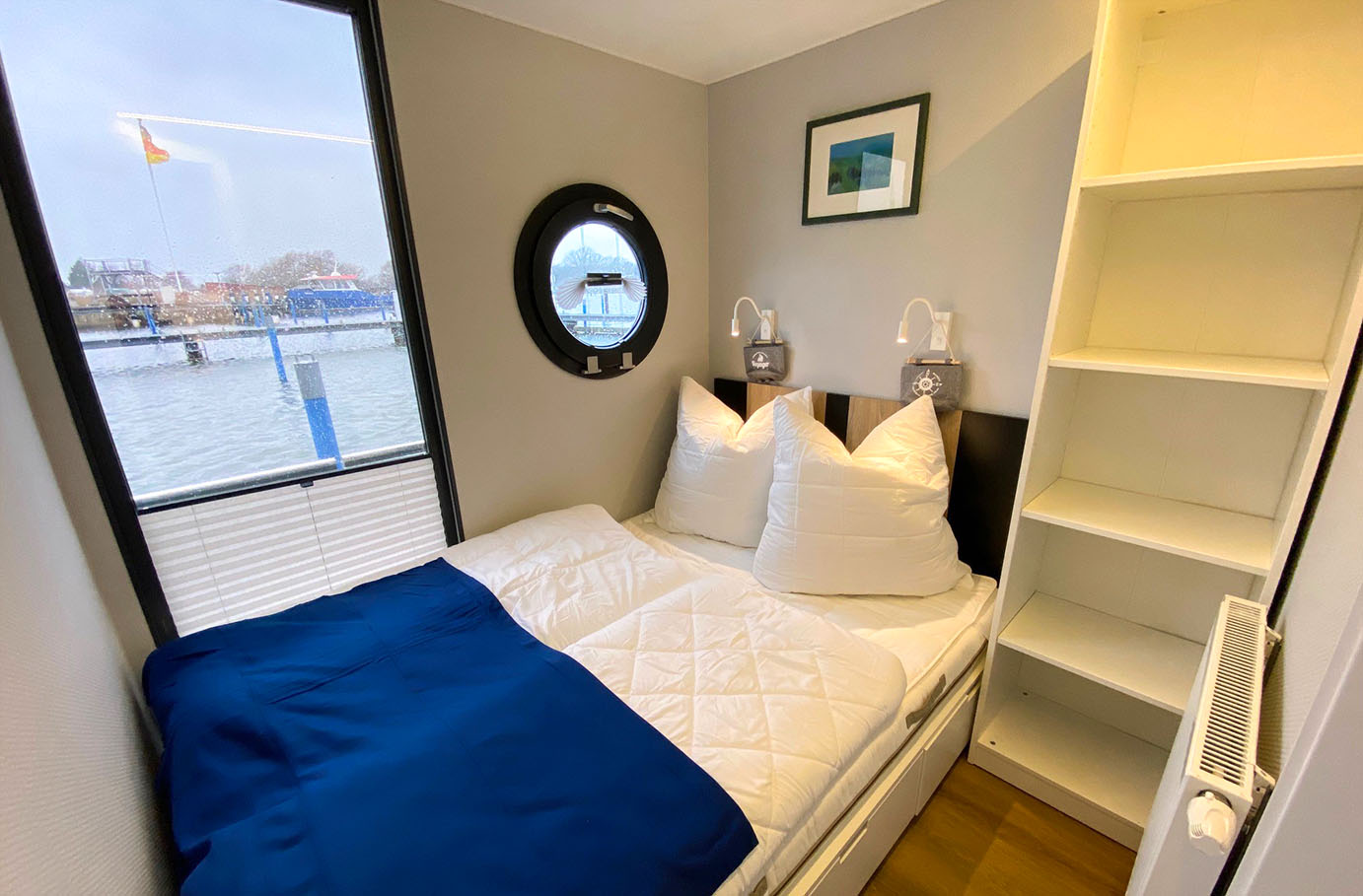 Bild von Hausboot Übernachtung mit Sauna Barth für 4 (4 Nächte)