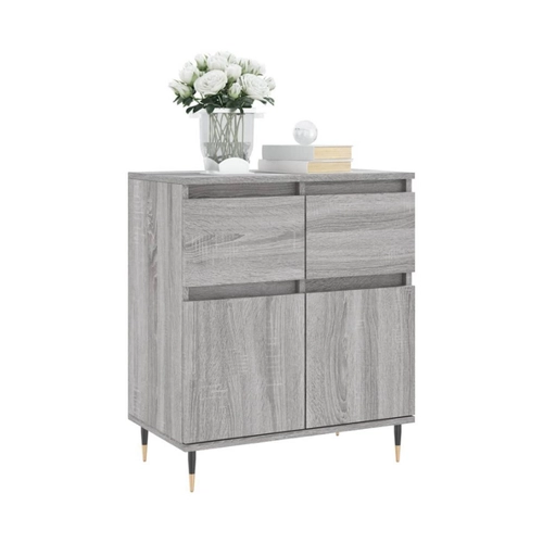 Bild von Furnicato Sideboard Grau Sonoma - 60x35x70 cm im Test
