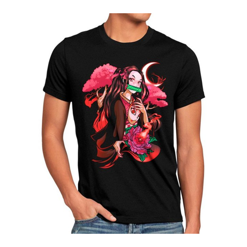 Bild von Stylisches Herren T-Shirt mit Anime-Motiv