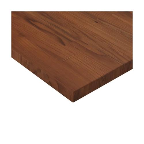Bild von Furnicato Tischplatte Quadratisch Dunkelbraun 40x40x2,5cm Eiche Behandelt