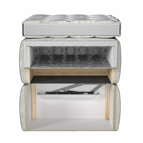 Bild von yourhouse24 Boxspringbett Sky Lux mit 2 Bettkästen