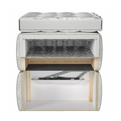Bild von Yourhouse24 Boxspringbett Wood VIII Hotelbett